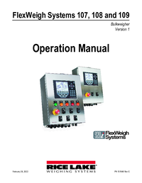 Thumbnail of document Manual - 920i Flexweigh Systems Bulkweighers